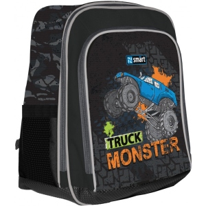 Рюкзак шкільний Smart H-55 Monster Truck Black (558026)