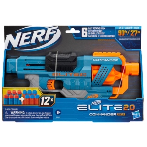 Бластер багатозарядний Hasbro Nerf Elite 2.0 Коммандер (E9485)