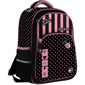 Рюкзак шкільний YES S-40 Kind&Nasty Black/Pink (558555)