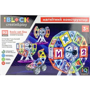 Магнітний конструктор IBLOCK PL-920-06