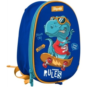 Рюкзак дитячий 1 Вересня K-43 Dino Rules Blue (552279)
