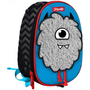 Рюкзак дитячий 1 Вересня K-43 Monster Black (552501)