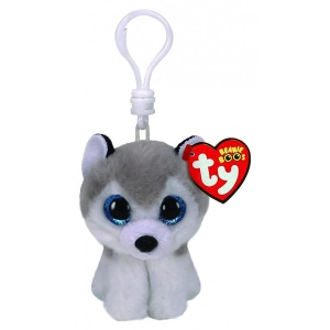 М'яка іграшка глазастик TY Beanie Babies Хаскі "BUFF" 12 см (35240)
