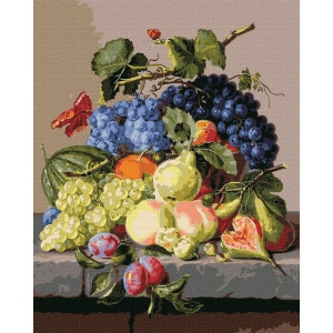 Картина за номерами Ideyka "Оксамитовий натюрморт" 40x50 см (KHO5655)