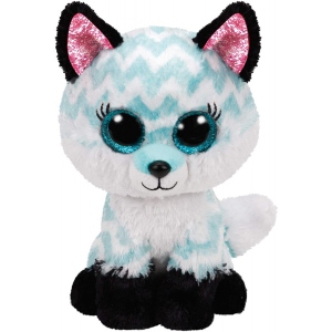 М'яка іграшка глазастик TY Beanie Boo's Блакитна лисиця "ATLAS" 15 см (36368)