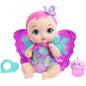 Пупс класичний My Garden Baby "Рожеві крильця" з пляшкою (GYP10) в каталозі