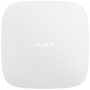 Бездротова станція керування приладами Ajax Home Hub Plus White (11795.01.WH1/25454.01.WH1) купити в Києві