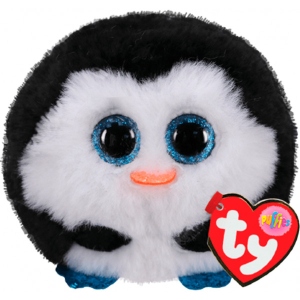 М'яка іграшка глазастик TY PUFFIES Пінгвін "WADDLES" (42510)