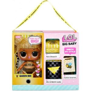 Колекційна лялька набір L.O.L. Surprise! серії "Big B.B.Doll" - КОРОЛЕВА БДЖІЛКА (578192)