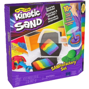 Кінетичний пісок Kinetic Sand & Kinetic Rock Фабрика Sandisfactory 4 кольори 907 гр (71603)