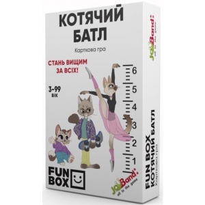 Настільна гра карткова (3-4 роки) JoyBand-Bontoy FunBox Котячий батл (FB0003)