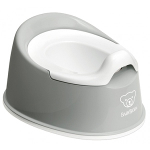 Горщик дитячий Baby Bjorn смарт Smart Potty (сірий / білий), від 18 міс. (51225)