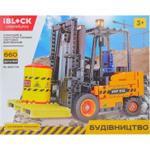Пластиковий конструктор IBLOCK Строительная техника (PL-920-114) офіційний сайт