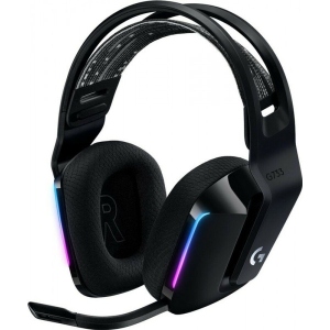 Гарнітура бездротова ігрова Logitech G733 Black (981-000864)