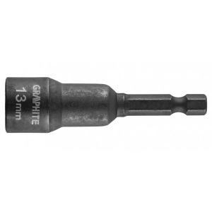 Торцева голівка GRAPHITE сталь S2 13 мм (56H553)