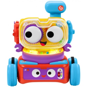 Інтерактивний персонаж Fisher-Price Робот 4-в-1 (багатомовний) (HHJ42)