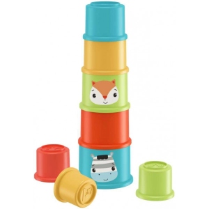Пірамідка Fisher-Price Формочки "Звірята" (GYM46)