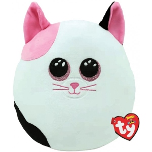 М'яка іграшка подушка TY SQUISH-A-BOOS Кішка "MUFFIN" 20 см (39222)