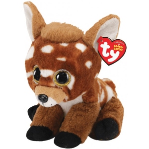 М'яка іграшка глазастик TY Beanie Babies Оленя "BUCKLEY" 25 см (90283)