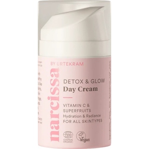 Крем для обличчя Urtekram Narcissa органічний денний Detox&Glow  50 мл (5701058011707)