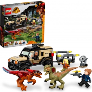 Конструктор LEGO Jurassic World Перевезення пірораптора та дилофозавра (76951)