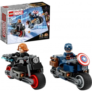 Конструктор LEGO Marvel Мотоцикли Чорної Вдови й Капітана Америка (76260)