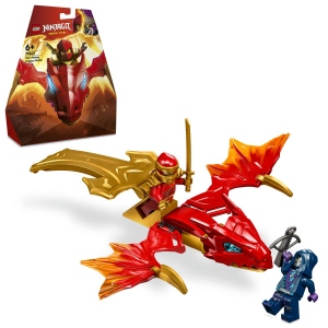 Конструктор LEGO NINJAGO Атака повсталого дракона Кая (71801)