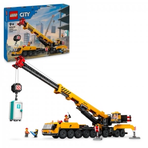 Конструктор LEGO Жовтий пересувний будівельний кран (60409)