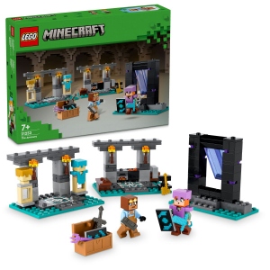 Конструктор LEGO Minecraft Зброярня (21252)