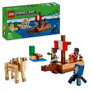 Конструктор LEGO Minecraft® Подорож на піратському кораблі (21259)