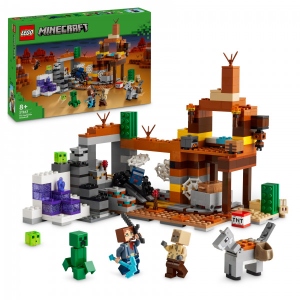 Конструктор LEGO Minecraft® Покинута шахта у безплідних землях (21263)