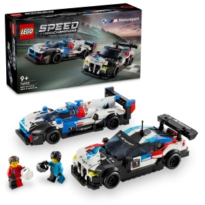 Конструктор LEGO SPEED CHAMPIONS Автомобілі для перегонів BMW M4 GT3 і BMW M Hybrid V8 (76922)