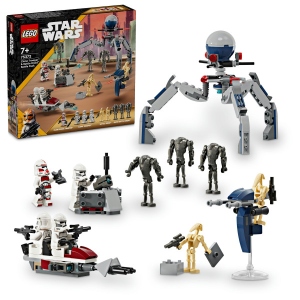 Конструктор LEGO Star Wars Клони-піхотинці й Бойовий дроїд. Бойовий набір (75372)