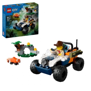Конструктор LEGO Квадроцикл для дослідження джунглів «Місія Червоної панди» (60424)