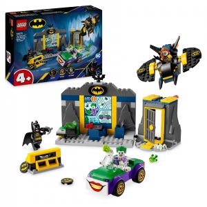 Конструктор LEGO Печера Бетмена з Бетменом, Бетґьорл і Джокером (76272)