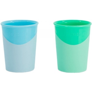 Чашка Twistshake 170 мл 2 шт. 6+ міс Pastel Blue Green (78115)
