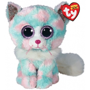 М'яка іграшка глазастик TY Beanie Boos Кіт "OPAL" 25 см (37288)