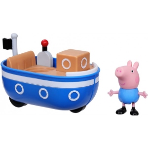 Колекційні фігурки набір Peppa Pig КОРАБЕЛЬ ДІДУСЯ ПЕППИ (корабель, фігурка Джорджа) (F2741)