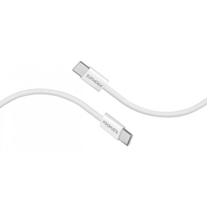 Кабель синхронізації даних Promate Type-C - USB Type-C (ecoline-cc200.white)