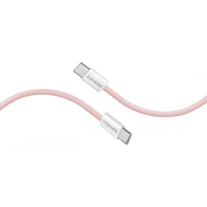 Кабель синхронізації даних Promate Type-C - USB Type-C (ecoline-cc120.pink)