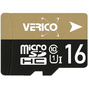 Карта пам'яті Verico MicroSDHC 16 GB UHS-I (Class 10) card only (1MCOV-MDH9G3-NN) купити