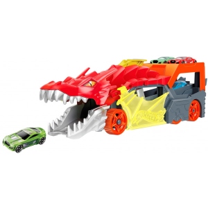 Далекобійники Hot Wheels Вантажівка-транспортер "Паща дракона"(GTK42)