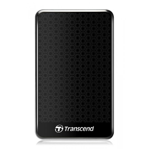 Жорсткий диск зовнішній дротовий Transcend 1TB TS1TSJ25A3K USB 3.0 Storejet 2.5' купити в Києві
