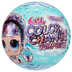 Лялька-сюрприз набір L.O.L. Surprise! "Glitter Color Change" – Сюрприз (в ас., в дисплеї) (585299)