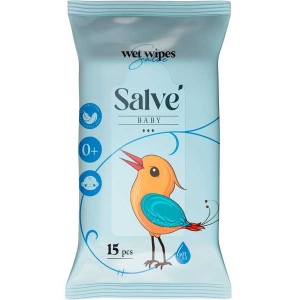 Серветки вологі для дітей Salve 15 шт. (5853954200478)