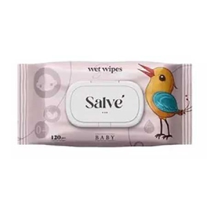 Серветки вологі для дітей Salve рожеві 120 шт. (5853954200560)