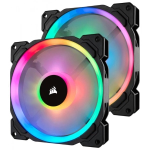 Корпусний вентилятор Corsair LL140 RGB Twin Pack (CO-9050074-WW)
