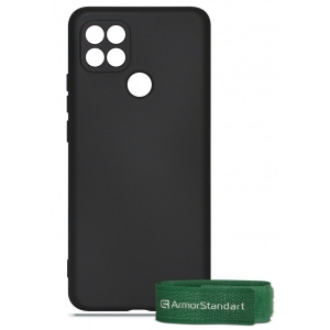 Чохол для смартфону Armorstandart ICON Case for OPPO A15/15S Black + Органайзер cactus (ARM58773)