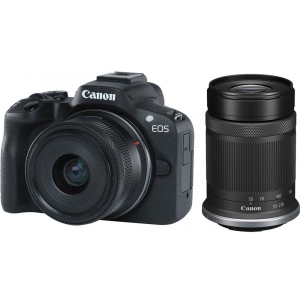 Фотокамера бездзеркальна Canon EOS R50+RF-S 18-45 IS STM+RF-S 55-210 IS STM Black (5811C034)