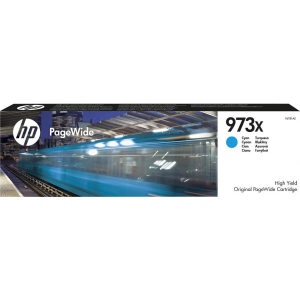 Картридж для струменевих принтерів/БФП HP No.973X PageWide Pro 452/477 Cyan (F6T81AE)